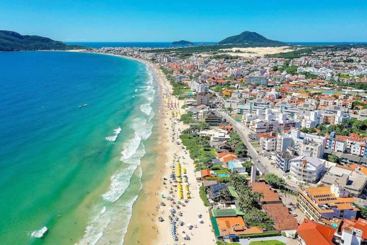 Ferienwohnung Apartamento Com Vista Do Mar Em Residencial Com Piscina Florianópolis Exterior foto