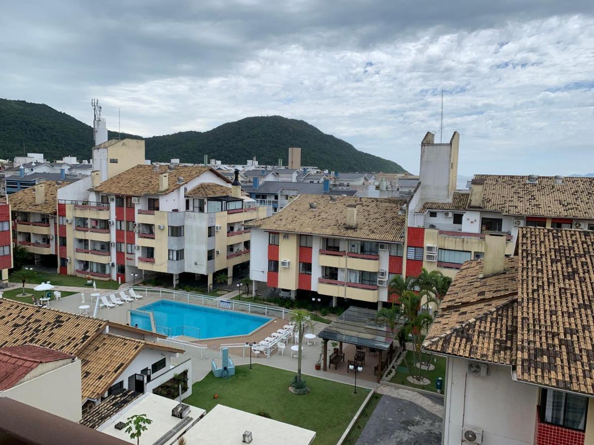 Ferienwohnung Apartamento Com Vista Do Mar Em Residencial Com Piscina Florianópolis Exterior foto