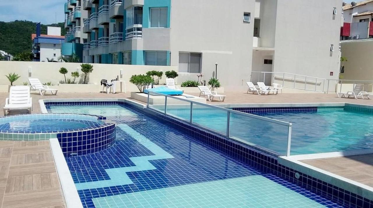 Ferienwohnung Apartamento Com Vista Do Mar Em Residencial Com Piscina Florianópolis Exterior foto