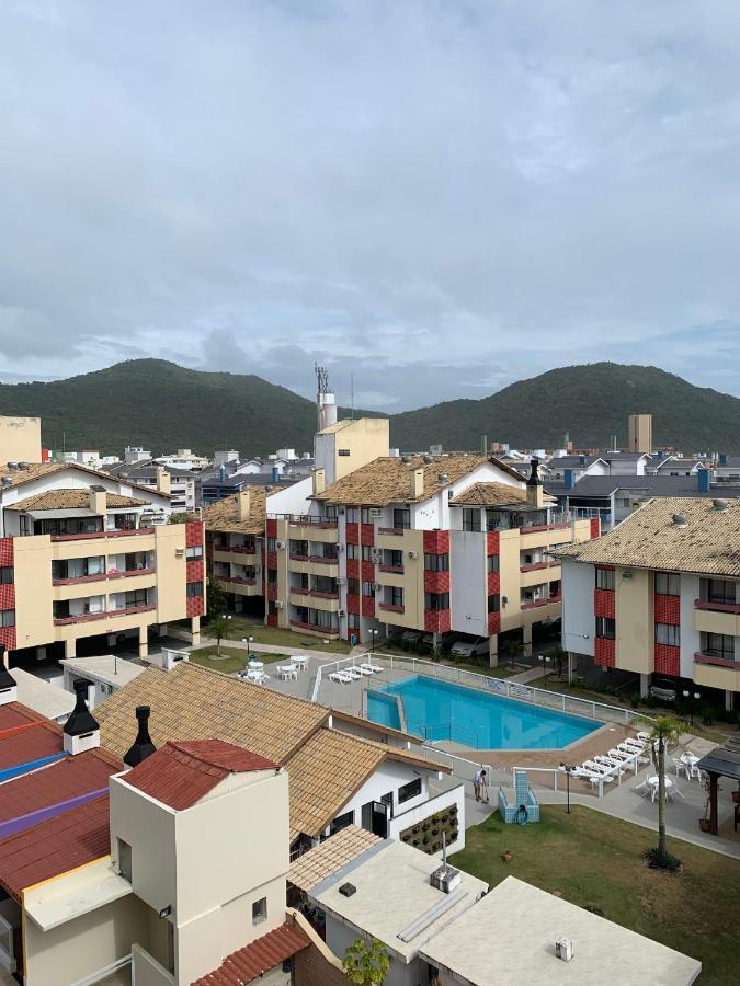 Ferienwohnung Apartamento Com Vista Do Mar Em Residencial Com Piscina Florianópolis Exterior foto